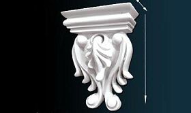 Консоль Перфект C8039 67х35х93 мм