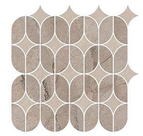 Декор наборный Kerama Marazzi Марокканская коллекция Ифран KMD2HID014BR бежевый светлый глянцевый обрезной 30x32,5x0,9