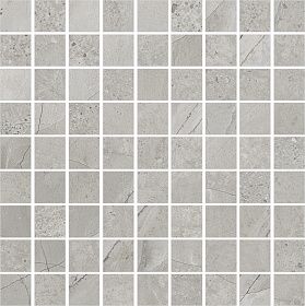 Мозаика Kerranova Marble Trend К-1005/SR/m10 Лаймстоун структурированный 24х24, 1 кв.м.