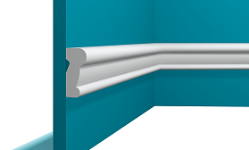 Молдинг Перфект Плюс гладкий P25 9х19х2000 мм, 1 м.п.