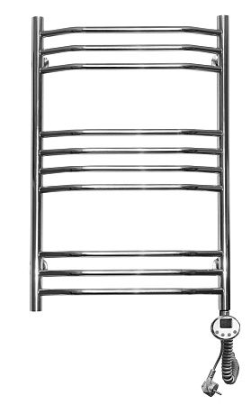 Полотенцесушитель электрический Domoterm Лаура П10 500х800 ER, нижнее правое