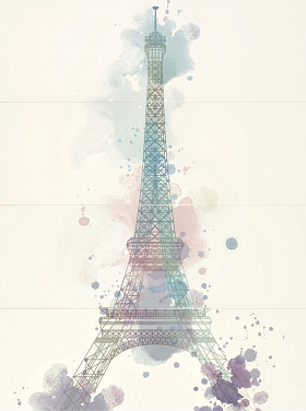 Панно Meissen O-PAI-WPU454-16 Parisen многоцветный