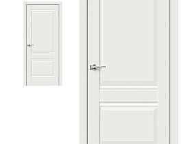 Межкомнатная дверь Браво Эмалит Прима-2 White Matt