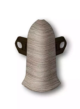 Угол наружный для плинтуса Идеал Классик-70, К-П70-Нк 205 Дуб Капучино, 70 мм