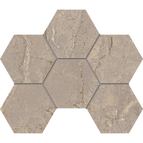 Мозаика Estima Bernini BR02 Hexagon 25x28,5 Неполир.,1 кв.м.