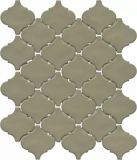 Керамическая мозаика Kerama Marazzi Марокканская коллекция Арабески Марокко KM2630M0051N зелёный матовый 26x30x0,7 (0.59 м²/уп), 1 кв.м.