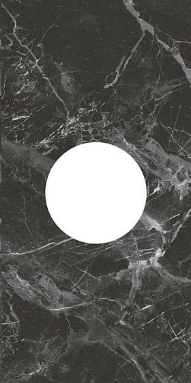 Декор Kerama Marazzi ID160 Коррер наборный чёрный глянцевый 30x60x0,9