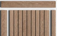 Панель Hiwood  LV124 BR416 120x12x2700 мм, 1 м.п.