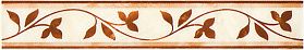 Бордюр Kerama Marazzi D1075/6121 Венесуэла коричневый 25х4,3