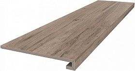 Ступень Kerama Marazzi DL501500R/GCF клееная Про Вуд бежевый темный 33х119,5