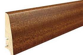 Плинтус Barlinek шпонированный 2200х78х18 мм Сапелла, 1 м.п.