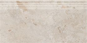 Ступень Kerama Marazzi DD205420R/GR Про Лаймстоун бежевый темный натуральный обрезной 30x60x0,9 см