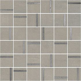 Декор Kerama Marazzi SG640120/MM Гварди 2 мозаичный серый светлый матовый обрезной 30x30x0,9