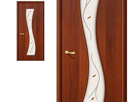 Межкомнатная дверь Браво Финиш Флекс Direct 11Ф Л-11 (ИталОрех) Фьюзинг