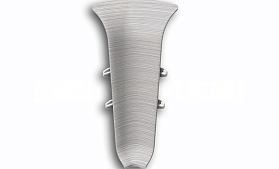 Угол внутренний для плинтуса Идеал Классик-70, К-П70-В 186 Алюминий, 70 мм