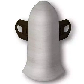 Угол наружный для плинтуса Идеал Классик-70, К-П70-Нк 268 Клен серый, 70 мм