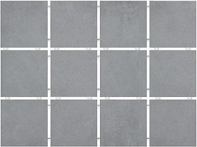 Керамическая плитка Kerama Marazzi 1271H Амальфи серый, полотно 30х40 из 12 частей 9,8х9,8х7, 1 кв.м.
