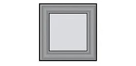 Розеткадля дверей Браво, Ф-11 (Орех) 