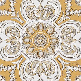 Керамический гранит Kerama Marazzi HGD/B510/SG9174 Декор Алмаш центр жёлтый 30х30x8