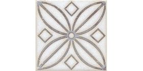 Вставка Kerama Marazzi STG/A402/1266H Амальфи орнамент коричневый 9,8x9,8x7