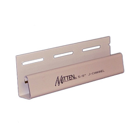 Окантовка (5/8" J-профиль) для винилового сайдинга Mitten Oregon Pride (L=3660), Mocha