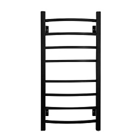 Полотенцесушитель электрический Energy GRAND 800*400 RAL 9005 черный матовый, нерж.ст.