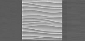 Гипсовая 3D панель DecoStyl Легкая волна 1 (010)