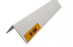 Угол ПВХ 20x20мм Идеал, 001 Белый