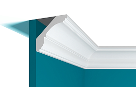 Карниз Перфект Плюс гладкий P17 69х65х2000 мм, 1 м.п.