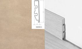 Плинтус Quick-Step QSSK 58х12мм 01401 Плитка кожанная светлая, 1 м.п.