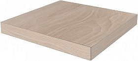 Ступень Kerama Marazzi DL501420R/GCS угловая клееная левая Про Вуд бежевый светлый 33x33x0,9