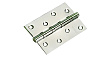 Стальные универсальные дверные петли Morelli MS-4BB SC Матовый хром