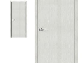Межкомнатная дверь Браво Эко Шпон Браво-0 Bianco Veralinga