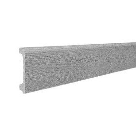 Напольный плинтус ТД Меридиан P2-114 N с тиснением, 15х80х2400 мм, 1 м.п.