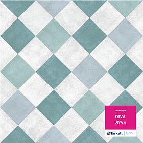 Линолеум бытовой усиленный Tarkett DIVA Diva 6