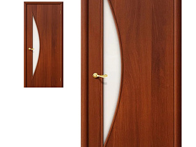 Межкомнатная дверь Браво Финиш Флекс Direct 5С Л-11 (ИталОрех) Сатинато