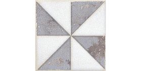 Вставка Kerama Marazzi STG/A407/1266H Амальфи орнамент коричневый 9,8x9,8x7