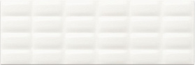 Керамическая плитка Meissen O-WHM-WTU052 White Magic Pillow Structure 25х75,1 м.кв.