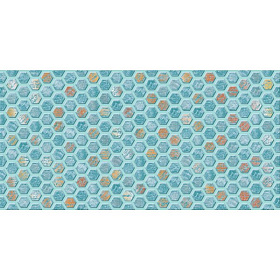 Декор Axima Анкона D 30х60 бирюзовый