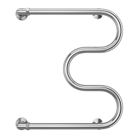 Полотенцесушитель водяной Terminus М-образный  (1") 500х600, боковое, хром