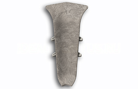 Угол внутренний для плинтуса Идеал Классик-70,К-П70-В 547 Лофт светло-серый, 70 мм