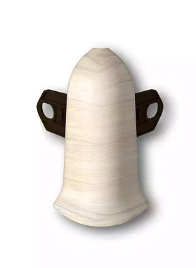 Угол наружный для плинтуса Идеал Классик-70, К-П70-Нк 262 Клён вермонт, 70 мм