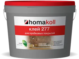Клей для пробки Homakoll 277 (1,4 кг) водно-дисперсионный, Морозостойкий