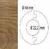 Розетки для труб Cezar 22,2мм 108