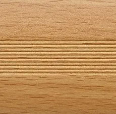 Порог (стык) Русский профиль Т-образный декорированный, 13*2700 мм, Бук натуральный