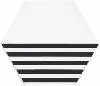 Декор Kerama Marazzi NT/A199/23000 Буранелли полоски 20х23,1х7