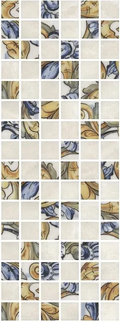 Декор Kerama Marazzi MM15129A Площадь Испании мозаичный 15х40