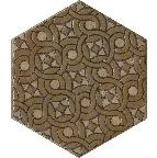 Декор Kerama Marazzi VT/A559/SG23039N Гроссето жёлтый  20x23,1x0,7