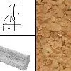 Плинтус шпонированный Burkle Пробка 40x22, 1 м.п.
