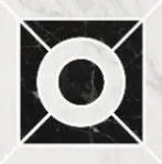 Декор Kerama Marazzi ID93T Фрагонар наборный белый 9,9х9,9х0,9